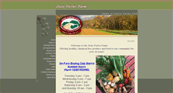 Desktop Screenshot of josieporterfarm.com